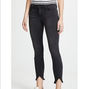 Frame Denim. Le skinny de Jeanne crop